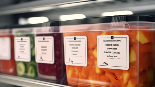 Panduan untuk Label Persiapan Makanan dan Pencetak
